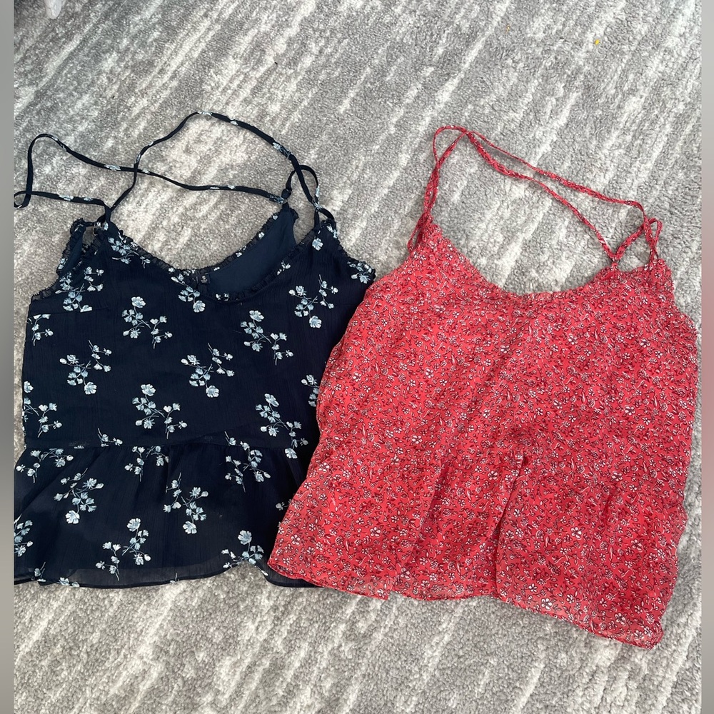 Two Abercrombie and Fitch Tops